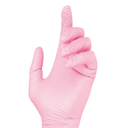 MEDICOM® SafeBasics™ True Fit Thin™ Gants en nitrile texturés sans poudre - Moyen (300) Rose 