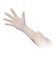 AURELIA® Vibrant® Gants en latex micro-texturés sans poudre - Moyen (100) Blanc crémeux