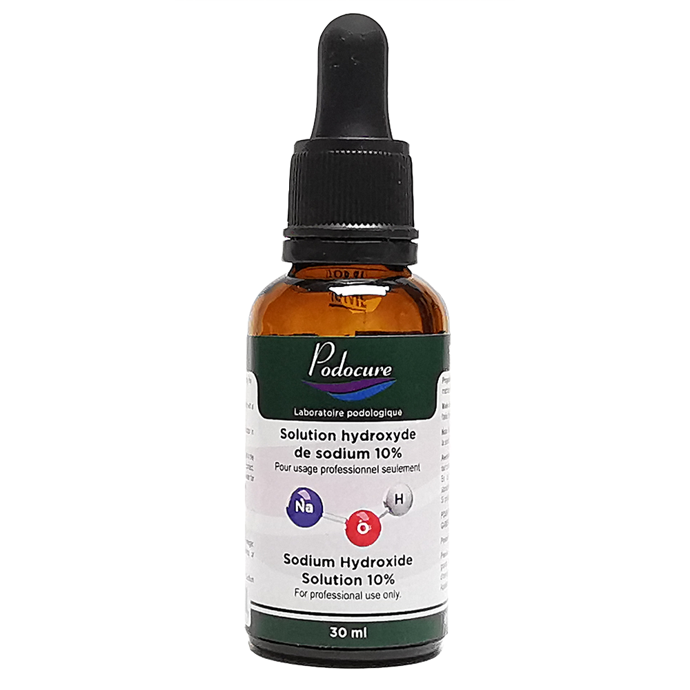 PODOCURE® Solution 10% NaOH - Sodium Hydroxide (Phenol) - 30 ml