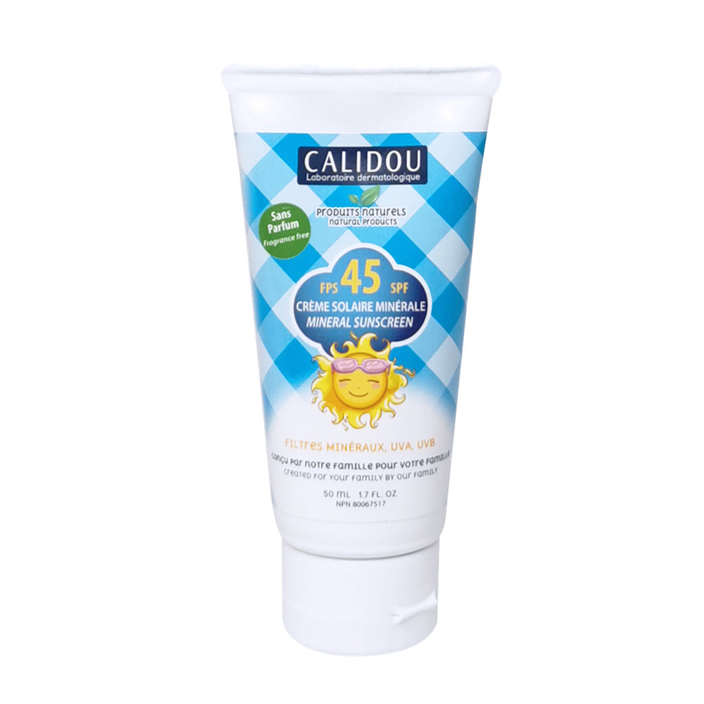 Calidou® Crème solaire FPS 45 - Protection (50 ml)