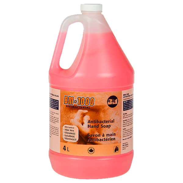 BM® 1000 Savon à main antibactérien de luxe - 4 L