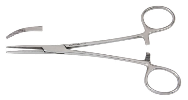 *MILTEX® VANTAGE® Pince hémostatique Providence Hospital courbée 5½''