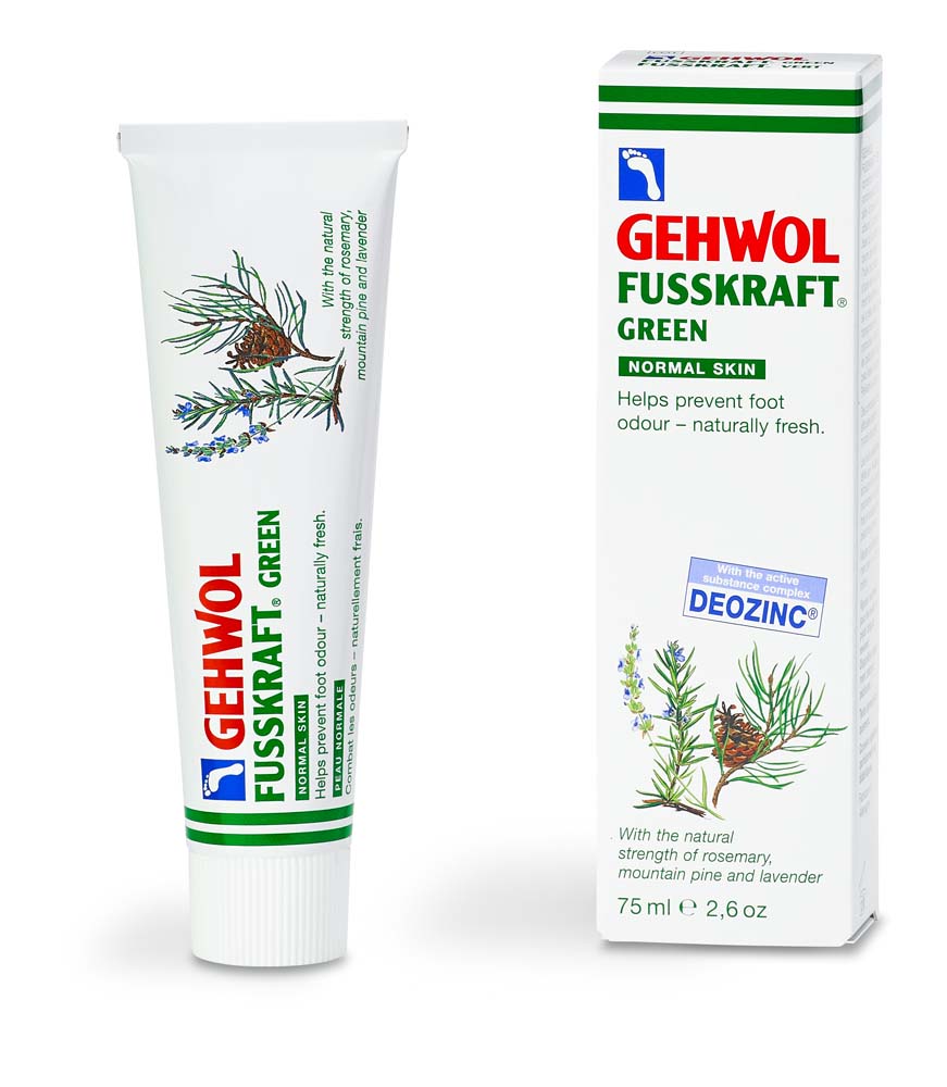 GEHWOL® FUSSKRAFT® Vert - peau normale 75 ml