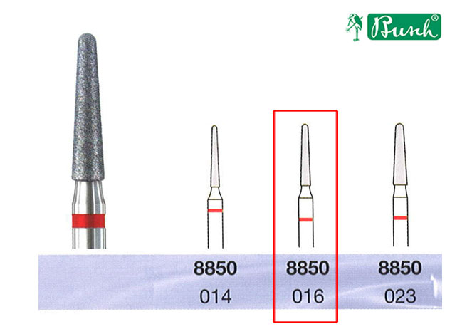 BUSCH® Diamond Bur - Fine grit