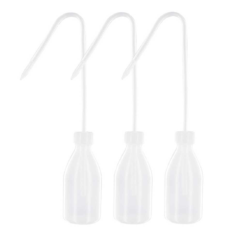 [216033] Plastic washing bottle (Pack of 3) 125 ml