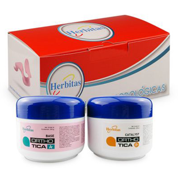 [91003010] HERBITAS® Silicone Orthotica A+B Duo - Dureté: 35-36  Sicasil 200gr+200gr